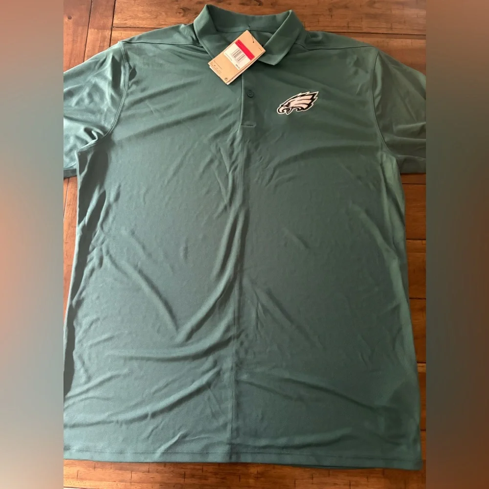 Nike Philadelphia Eagles golf polo shirt large new